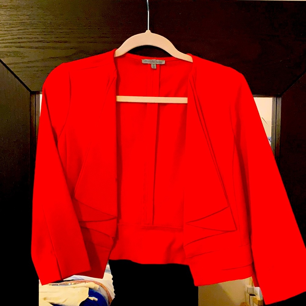 Charlotte Russe size Medium red blazer